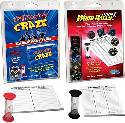 Category Craze / Word Rally Combo Blister Pack