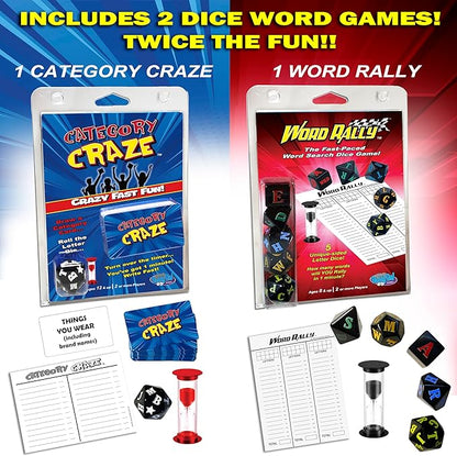 Category Craze / Word Rally Combo Blister Pack