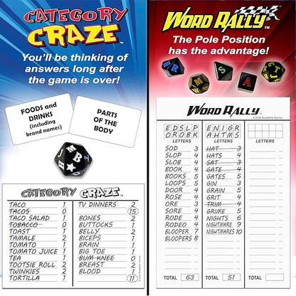 Category Craze / Word Rally Combo Blister Pack
