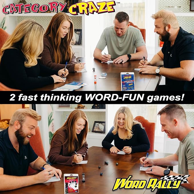 Category Craze / Word Rally Combo Blister Pack