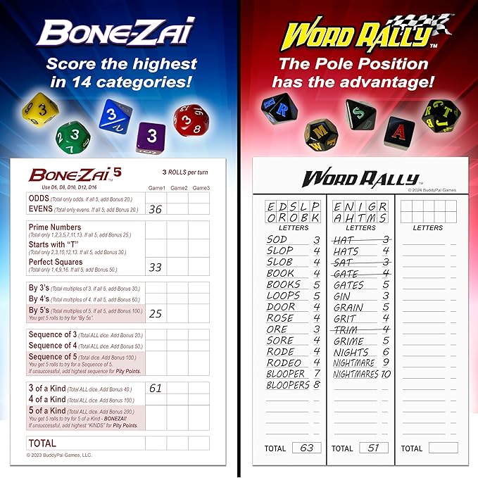Bone-Zai5 / Word Rally Combo Pack